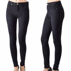 IRO Youcla High Rise Skinny Jean in Black Size 28